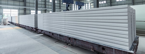 Công đoạn gia công và tuần hoàn lưới thép tự động