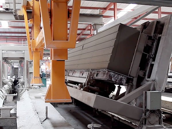 Dây chuyền sản xuất gạch AAC cho ZETONG