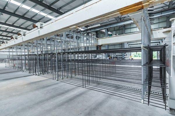 Dây chuyền vận chuyển tuần hoàn khung tổ hợp lưới thép